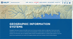 Desktop Screenshot of gis.halff.com