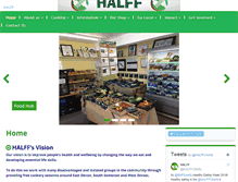 Tablet Screenshot of halff.org.uk